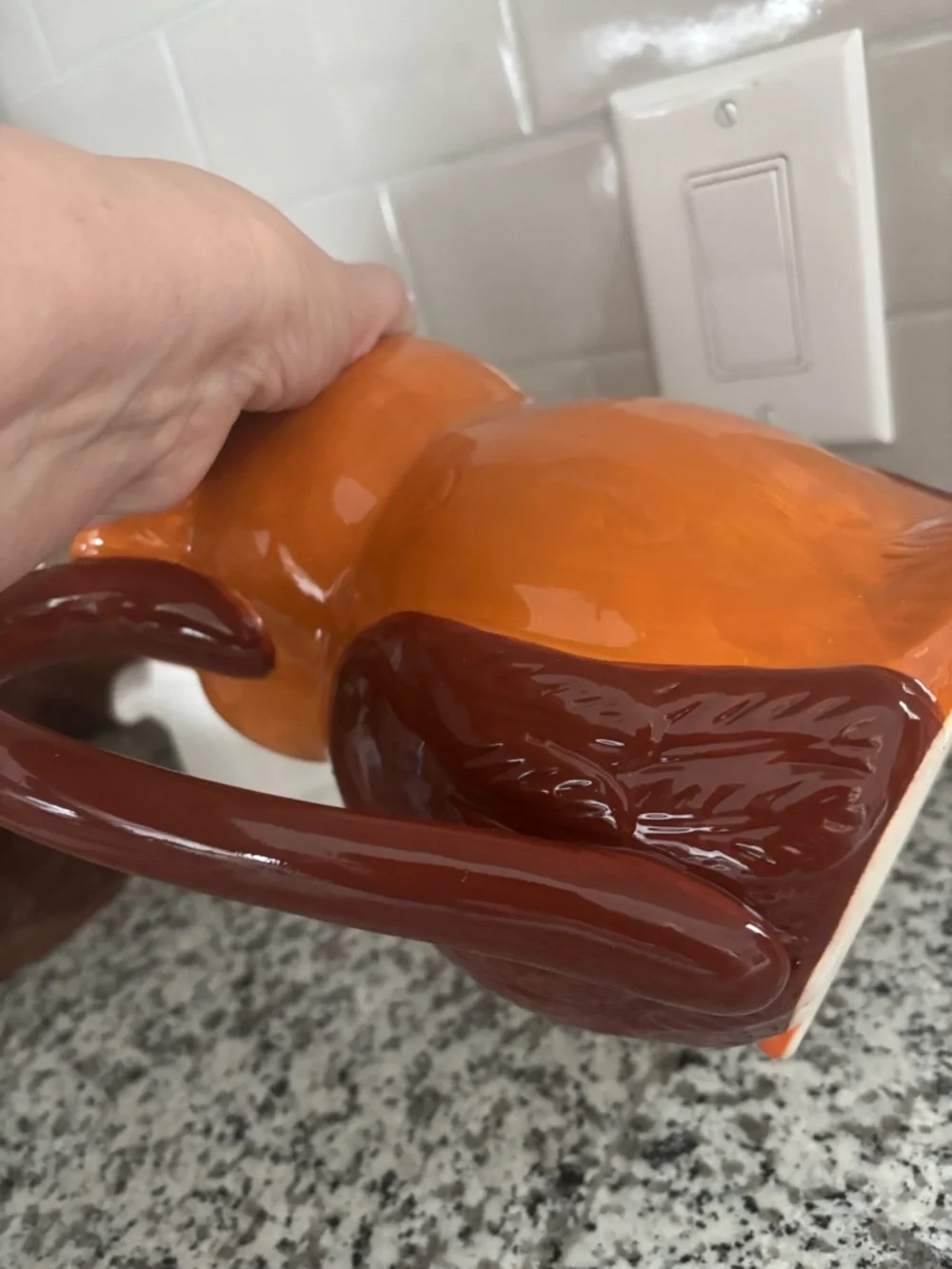 Owl Ceramic Pitcher Adorable NEW Final Sale